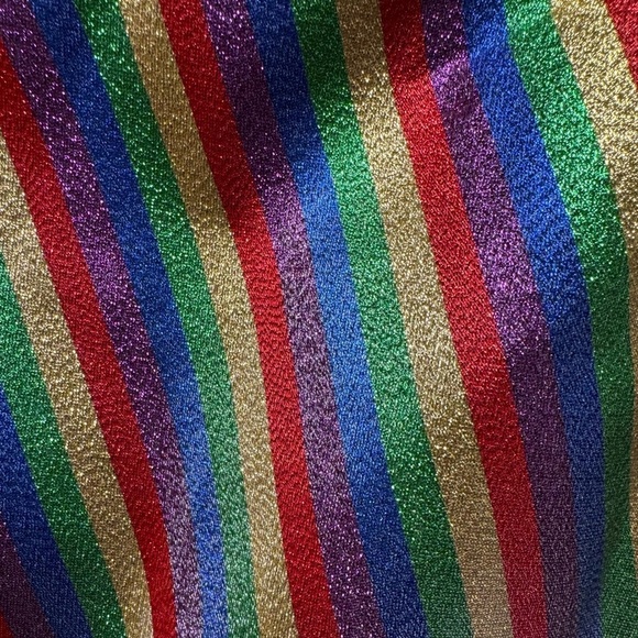 NWOT REVOLVE LOVERS & FRIENDS Frida Mini Dress Rainbow S - Picture 11 of 11